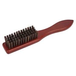 Barber Fade Brush, Bart Barber Fade Brush Sweeping Hair Styling Nylon Supply zum Entfernen überschüssiger Haare für Männer von Demeras