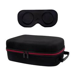 Demiawaking Eva Hülle Aufbewahrungstasche für Quest 3, tragbar VR-Headset-Controller Schutztasche, stoßfeste Kratzfeste Tasche mit Linsenschutzhülle für Quest 3 von Demiawaking