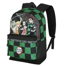 Demon Slayer Akushon-Fan HS Rucksack 2.2, Mehrfarbig, 31 x 44 cm, Kapazität 24 L von Demon Slayer