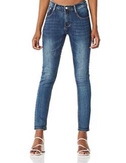 Demon&Hunter 608 Serie Jeans Damen Kurve Dünn Cut Denim Jeanshose DH6028(34) von Demon&Hunter