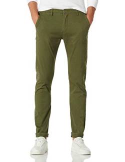 Demon&Hunter 910X Slim-Fit Series Herren Stretch Leger, Dh9106 X Green , 30W / 32L von Demon&Hunter