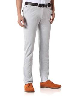 Demon&Hunter Chinos Hose Herren Elastisch Schlank Cut Chino Hosen DH8323-2(31) von Demon&Hunter