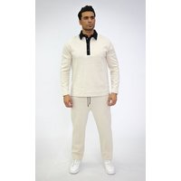 Denim Distriqt Jogginganzug Herren Kombi-Set 2 Teiler Trainingsanzug mit Polo Kragen (Oberteil + Hose) von Denim Distriqt