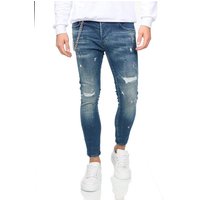 Denim Distriqt Skinny-fit-Jeans Super stretchige Skinny Jeans im Destroyed Look DH-BI von Denim Distriqt
