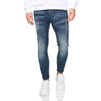 Denim Distriqt Skinny-fit-Jeans Super stretchige Skinny Jeans im Destroyed Look DH-BI von Denim Distriqt