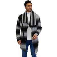 Denim Distriqt Strickjacke Herren Strickjacke im asymetrischem Design mit Schalkragen von Denim Distriqt