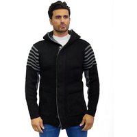 Denim Distriqt Strickjacke Herren Strickjacke mit weicher Kapuze und 2 Seitentaschen von Denim Distriqt