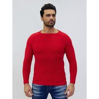 Denim Distriqt Strickpullover Feiner modischer Strickpullover mit feinen Akzenten von Denim Distriqt