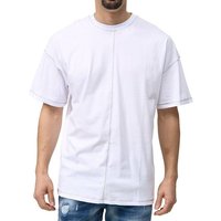 Denim House T-Shirt Oversize Herren T-Shirt mit Kontrast-Naht in Loose - Fit von Denim House