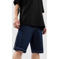 Denim Project Workwear Denim Shorts dark blue rinse von Denim Project