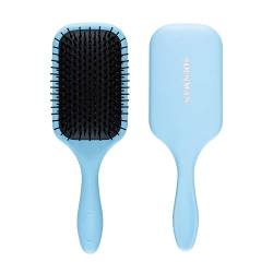 Denman (Blue) Large Paddle Cushion Hair Brush for Blow Drying & Detangling - Comfortable Styling, Straightening & Smoothing - For Women and Men, P083 von Denman