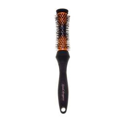 Denman (X-Small) Thermo Ceramic Hourglass Hot Curl Brush - Hair Curling Brush for Blow-Drying, Straightening, Defined Curls, Volume & Root-Lift - Orange & Black, (DHH1) von Denman