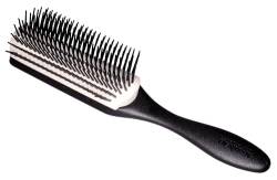 Denman Styling Brush D4 weiß & schwarz 9 Reihe von Denman