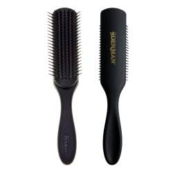 Jack Dean by Denman Brush D3 Original Styler 7 Row Hair Brush For Curly Hair, Blow-Drying & Styling in Black von Denman