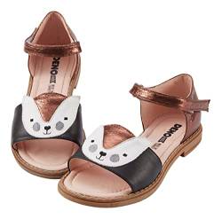 Denokids Mädchen-Sandalen, süße Cate-förmige Baby-Sandalen, Mädchenschuhe mit 100% PU-Obermaterial, Textilfutter, Thermo-PVC-Sohle, abwischbar | 31 Nummer von Denokids