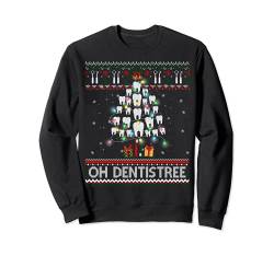 Oh Dentistree Dentistree Dentist Christmas Ugly Xmas Sweater Sweatshirt von Dentist Christmas Shirts