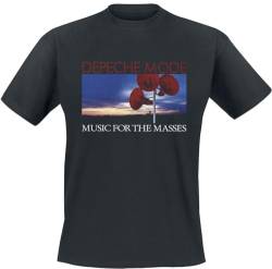 Depeche Mode Music for The Masses Männer T-Shirt schwarz L von Depeche Mode