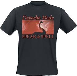 Depeche Mode Speak & Spell Männer T-Shirt schwarz M 100% Baumwolle Band-Merch, Bands, Nachhaltigkeit von Depeche Mode