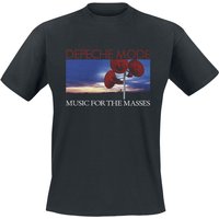 Depeche Mode T-Shirt - Music for the masses - S bis 4XL - für Männer - Größe 3XL - schwarz  - Lizenziertes Merchandise! von Depeche Mode