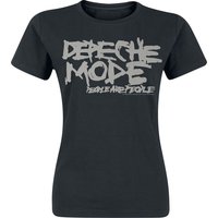 Depeche Mode T-Shirt - People Are People - S bis XXL - für Damen - Größe L - schwarz  - Lizenziertes Merchandise! von Depeche Mode