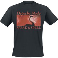 Depeche Mode T-Shirt - Speak & spell - S bis 4XL - für Männer - Größe 3XL - schwarz  - Lizenziertes Merchandise! von Depeche Mode