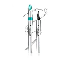 3D Microblading 4-tip Eyebrow Pen,3D Waterproof Microblading Eyebrow Pen 4 Fork Tip Tattoo Pencil,Creates Natural Long-Lasting and Smudge-proof Eyebrow Makeup. (Black) von Depploo