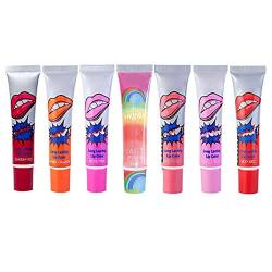 7 Colors Peel Off Lip Stain - Peel Off Lip Tint Lipstick Matte Lip Gloss Long Lasting Waterproof Lip Stain for Women Girls. von Depploo