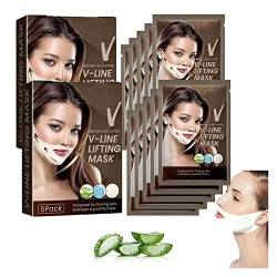 Bloskin Lift Mask, Bloskin Lift, V Line Lifting Mask, V Face Shaping Mask, Bloskin Mask, V Shaped Slimming Face Mask Double Chin Reducer, for Women and Men. (2box) von Depploo