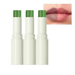 Lippenpeeling für trockene Lippen, hellt dunkle Lippen auf, für Raucher, Männer und Frauen, natürlicher Balsam, Feuchtigkeitscreme, Peeling, Schlafen, 3 Stück von Depploo