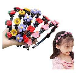 Süße Prinzessin Frisur Haarnadel, süße Prinzessin Haarnadel, Prinzessin Frisur Haarnadel Stirnband, Mode Haar Hoops Niedlich Doppel Pony Haarnadel Stirnbänder, Haarnadel Stirnbänder für Mädchen (Set von Depploo