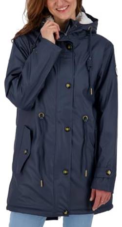 Deproc Active Damen Friesennerz Ankerglut Halifax New Women Regenjacke, Navy, 44 von Deproc Active