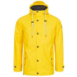 Deproc Active Herren Ankerglut Rain Jacket #Ankerglutreise Regenjacke, Gelb, L EU von Deproc Active