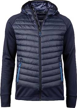 Deproc Active Herren Strickfleecejacke Windbreaker Übergangsjacke Mirk Peak Men Fleecejacke, Navy, XL von Deproc Active