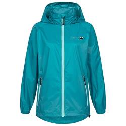 Deproc Active Leichte Damen Regenjacke mit Kapuze Wasserdicht Wetterfest Windbreaker Übergangsjacke ROBSON WOMEN von DEPROC-Active