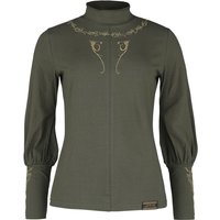 Der Herr der Ringe Langarmshirt - Dunedain - S bis XXL - für Damen - Größe L - dunkelgrün  - EMP exklusives Merchandise! von Der Herr der Ringe