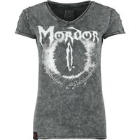 Der Herr der Ringe T-Shirt - Mordor - S bis XXL - für Damen - Größe XL - charcoal  - EMP exklusives Merchandise! von Der Herr der Ringe