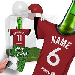 Mein Trikotkühler | Das PERSONALISIERBARE Männergeschenk für echte NÜRNBERG-Fans | Stylisches Geschenk Ehe-Mann Freund Vater Geburtstag | Getränkekühler by myfanshirt.com von Der Trikotkühler > Geschenke für Männer