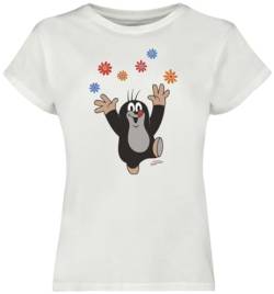 Der kleine Maulwurf Der Happy - Flowers Frauen T-Shirt Multicolor XL von Der kleine Maulwurf