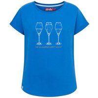 Derbe Print-Shirt Die Klügere Damen T-Shirt (1-tlg) von Derbe