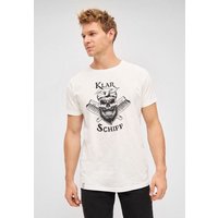 Derbe Print-Shirt Klarschiff Herren T-Shirt (1-tlg) von Derbe