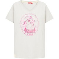 Derbe Print-Shirt Matrosenrobbe Damen T-Shirt (1-tlg) von Derbe