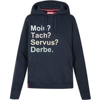 Derbe Sweatshirt Hoodie MoinTachServus Women von Derbe