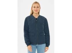 Steppjacke DERBE "Quiltby Pocket" Gr. 38, blau (navy) Damen Jacken Steppjacken von Derbe