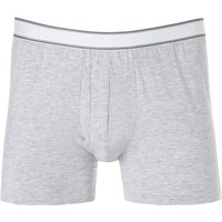 DEREK ROSE Herren Trunks grau Baumwolle unifarben von Derek Rose