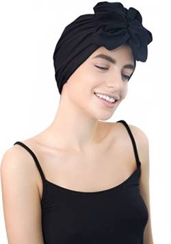 Deresina Bambus Instant Kopftuch- (Black) von Deresina Headwear