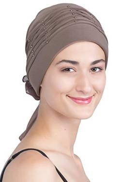 Deresina Damen Dezwirnt Chemo Kopfbedeckung(Nerz) von Deresina Headwear