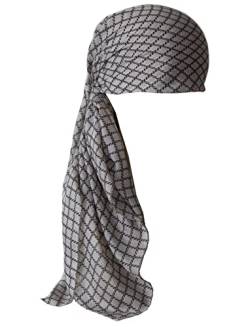 Deresina Headwear Frauenalltags Weiche Quadratisch Kopftücher (1mx1m) -(129 Somon Cream) von Deresina Headwear