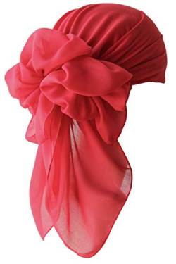 Deresina Headwear Frauenalltags Weiche Quadratisch Kopftücher (Rose Wood) von Deresina Headwear