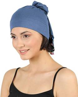 Deresina Headwear Kein Binder Bandana für Damen - Carolina Blue von Deresina Headwear