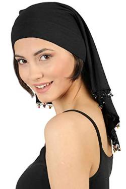 Deresina Headwear Kein Binder Bandana für Damen - Schwarz von Deresina Headwear